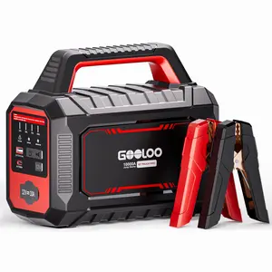 GOOLOO GT-Truck Pro 10000A Peak Car Jump Starter, 64000mAh Portable Battery Booster Pack, Powerful Emergency Starter for 8.0L Diesel Trucks & Heavy Duty Vehicles, LED Flashlight, Smart Safety Clamps