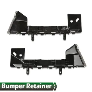 Fit For 16-19 Chevrolet Cruze Front Left+Right Side Bumper Retainer Black