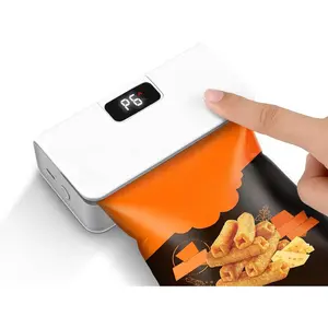 Rechargeable Mini Bag Sealer,6 Adjustable Levels Portable Heat Sealer With  &  For  Storage,Sealing Machine For Chip Plastic & Mylar Bags,Kitchen Gadgets for  Resealer& Freshness