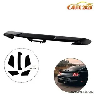 Fit For 2015-20 Ford Mustang S550 GT Style Rear Trunk Spoiler Wing Glossy Black