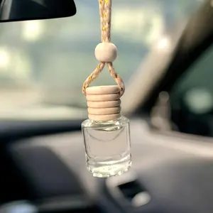 Craftedology Car Diffuser Air Freshener – Long Lasting Luxury Car Scent, Non-Toxic Hanging Diffuser, Eliminates Odors, Clean Minimalist Fragrance for Car, Office & Small Spaces (Multiple Scents)