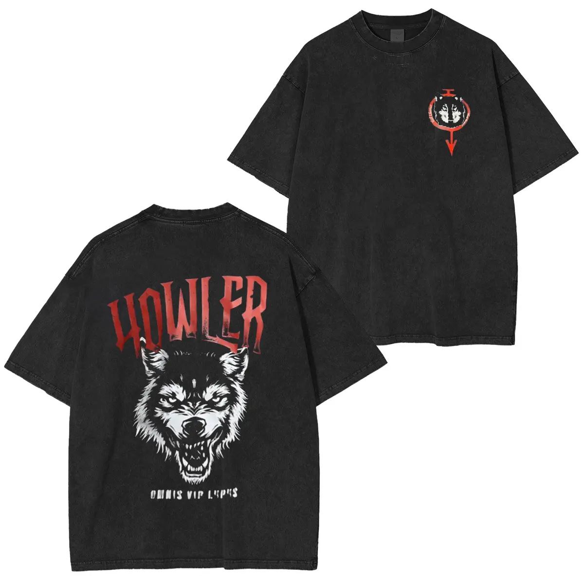 Howler Red Rising Vintage Unisex T-Shirt, Gift for Fans