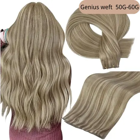 G-#8P60 Ash Brown Highlight Blonde
