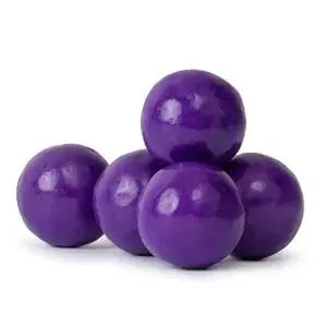 Purple 1-Inch Gumballs: 850-Piece Case