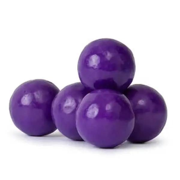 Purple 1-Inch Gumballs: 850-Piece Case Purple 1-Inch Gumballs: 850-Piece Case
