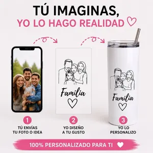 20oz Personalized Tumbler Custom Photo & Name