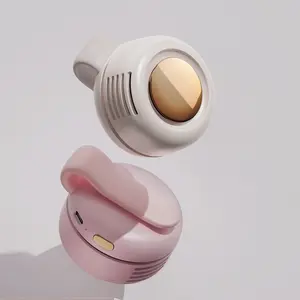 Portable Bladeless Fan Cooler for Office Learning Work Rest, Summer Cooling Small Pocket USB Rechargeable, Compact Personal Fan, USB Handheld Fan