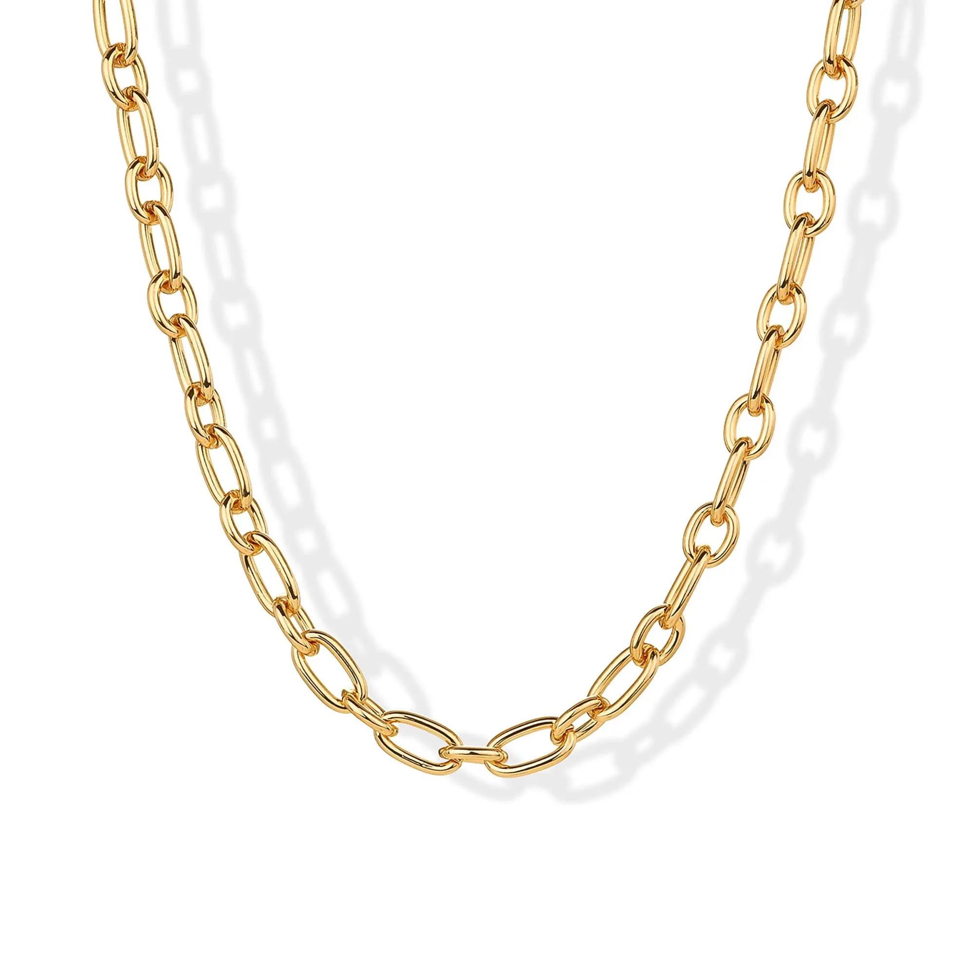 Oval Chain - Yellow Gold