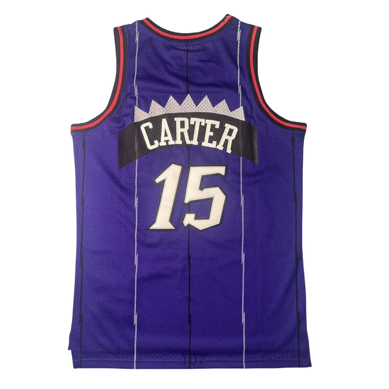 Vince Carter Classic-Design stitched Basketball Jerseys Retro Men's Sleeveless Purple shirt