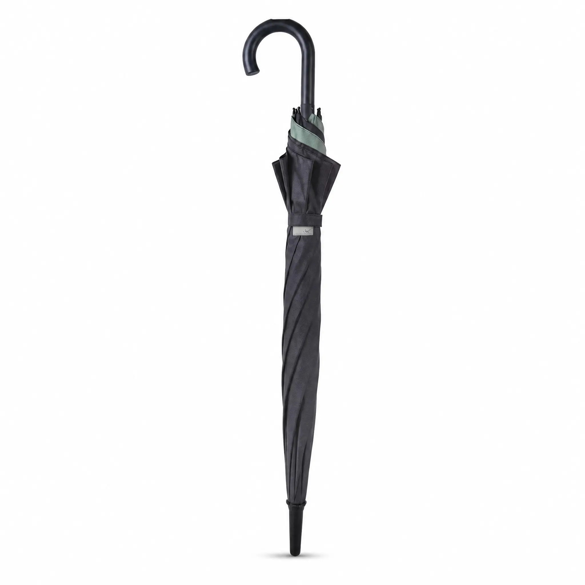 Jnc Janefer Collection Double-Layer Giant Canopy Stick Umbrella, Expandable Large Multi-Person Family Umbrella UPF50+ UV Protection Silicone Water Repellent Windproof Umbrella, Curved Hook Handle with Shopping Bag Hanger, 8 Reinforced Ribs