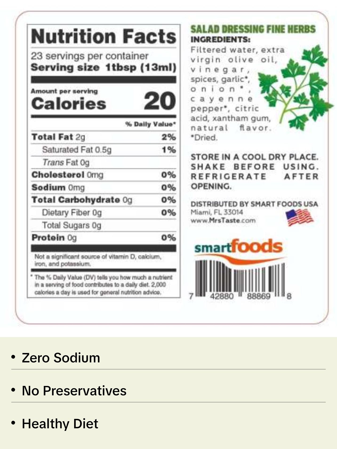 Fines Herbs Salad Dressing Fines Herbs Salad Dressing