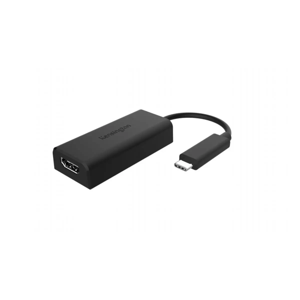 Kensington Cable Pass Through Cable Management Accessory for Desktops and Peripheral Locking Kits - Nero