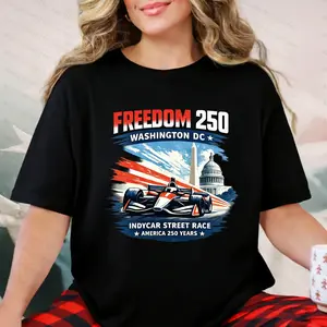 2026 Freedom 250 Washington Indycar Race Shirt America 250Th Anniversary Apparel Men'S Shirts Woman YK2 T-Shirts Casual T-Shirt NONE