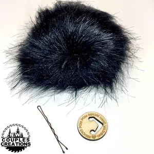 NWCC Wood Buttons for Attaching Pom Poms to Knitted/Crocheted Items