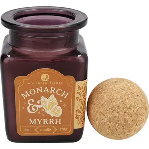Monarch & Myrrh By Northern Lights Soy Wax Candle For Unisex