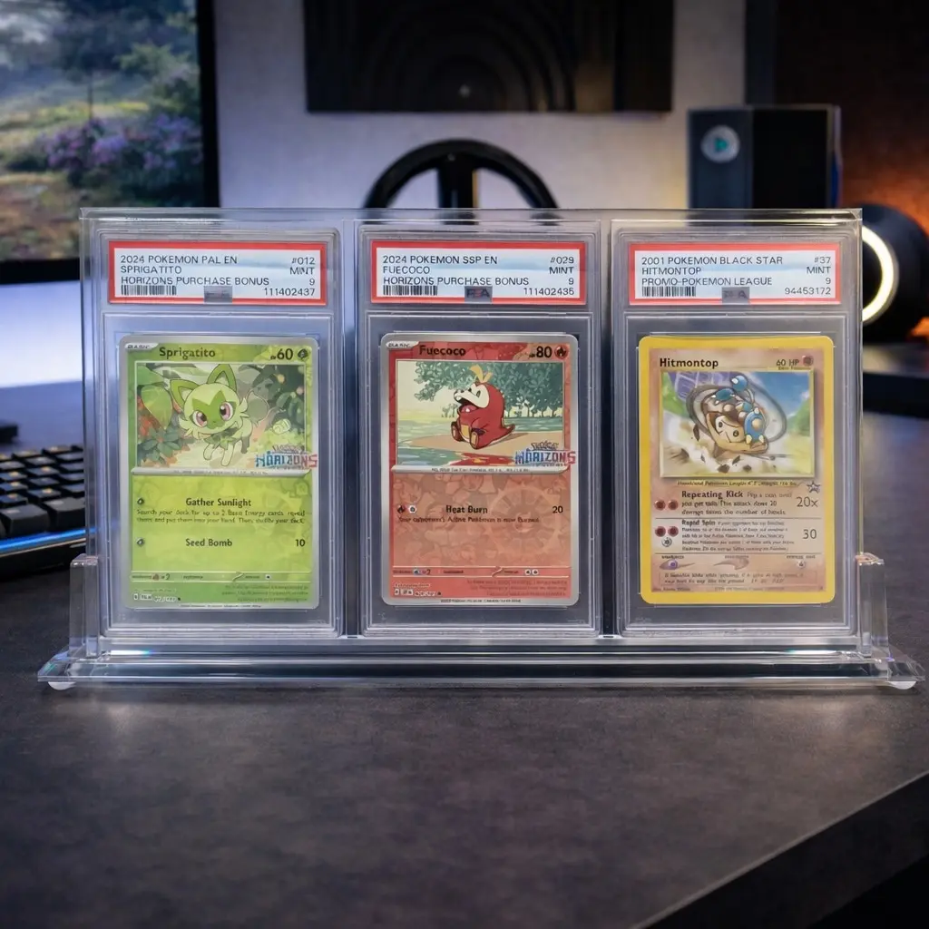 PSA Graded Card Displays