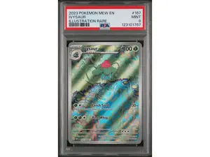 2023 Pokemon Scarlet and Violet 151 Illustration Rare Ivysaur #167 PSA 9