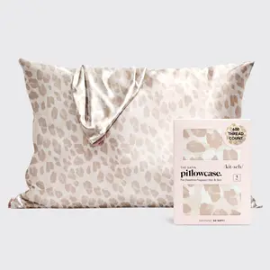 Kitsch Satin Pillowcase in Leopard