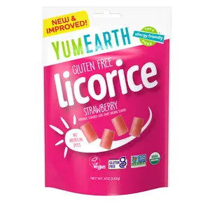 YumEarth Gluten Free Licorice, Strawberry, 5 oz (142 g)