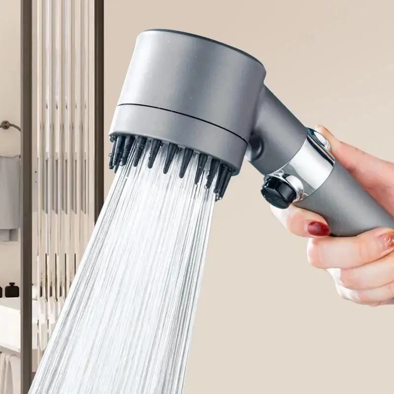 Three modes of high-pressure shower nozzles, portable filters, faucets, bathroom bathtubs, and innovative household accessories