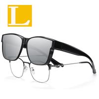 Black Frame Silver Lens