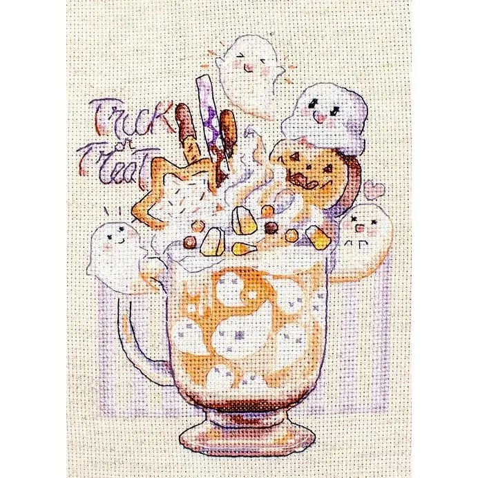 Trick or Treat Counted Cross Stitch Kit by Letistitch L8810