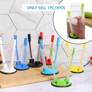 Practical Bag Rack Set, Kitchen Organizers, Kitchen Storage Organizer, Multi-Functional Hanging Device for Plastic Bags, Food Prep Bags, Freezer Bags, Kitchen Gadgets, Kitchen Accessories