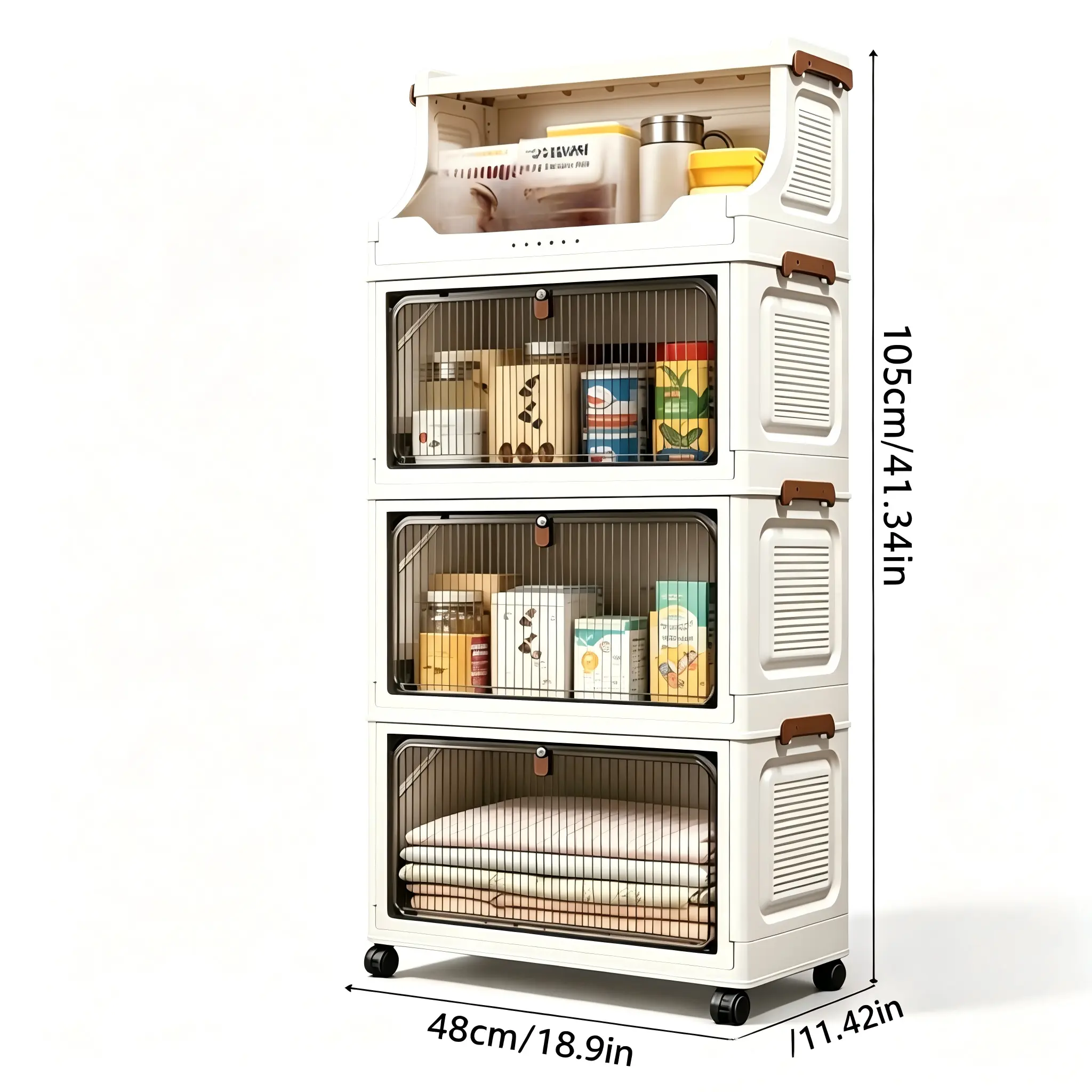 3-Tier Storage + 1 Shelf