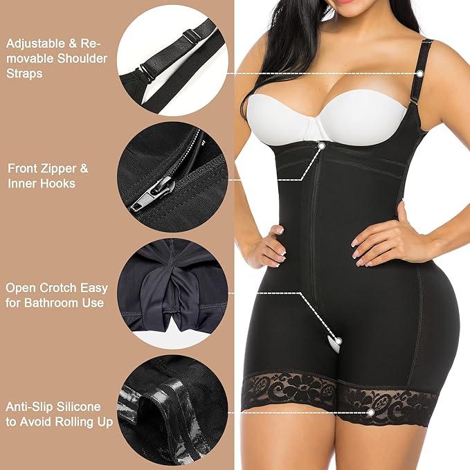 Shapewear for Women Tummy Control Body Open Bust Bodysuit with Open Crotch Butt Lifter Stomach Fajas Colombianas Shapewear for Women Tummy Control Shapewear Butt Lifter Bodysuit Womenswear Compression de abdomen Black Minimalist Basic Shapewear for Women Tummy Control Body Open Bust Bodysuit with Open Crotch Butt Lifter Stomach Fajas Colombianas Shapewear for Women Tummy Control Shapewear Butt Lifter Bodysuit Womenswear Compression de abdomen Black Minimalist Basic
