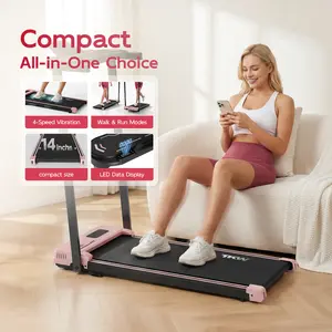 TKW 3-in-1 Walking  pad, Lightweight UnderDeskWalking pad Treadmill, 220-300lbs Weight Capacity,Low-Noise Motor Walking Pad,withHandle, Remote Control & Wheels for Easy mobility, LEDDisplay Training Equipment Home Gym Equipment