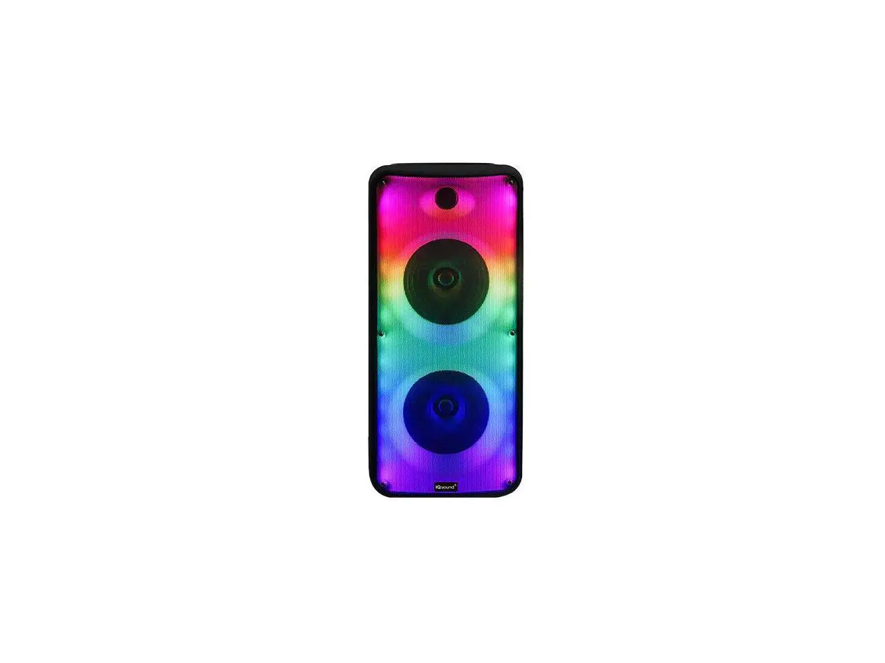 Supersonic Fire Box 2 x 8 TWS Bluetooth Speaker W/ Light Show & Microphone IQ-7188DJBT