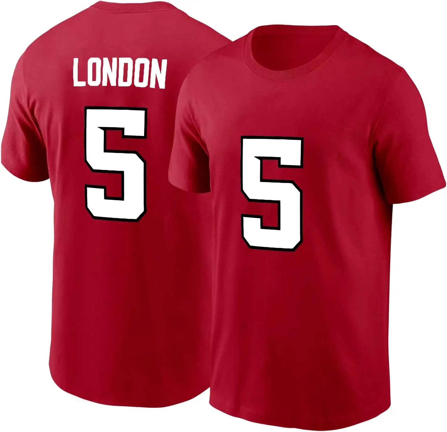 Drake London Atlanta Football Shirt Jersey 100% Cotton