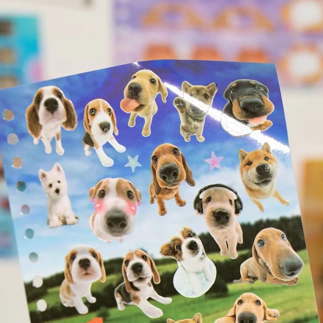 Kawaii Sticker Book for Kids, 800+ Cute Animals, 30-Sheet DIY Craft Journal Scrapbook to Boost Creativity, Ideal Kid Gift