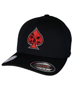 Black Never Fade "The Gambler" Fitted Cap