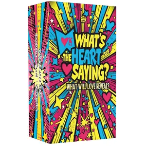 50 What Will Love Reveal Oracle Cards, 13x8 Cm, Card Game Revealing Truths About Your Love Life and Relationships, Psychic Reading Tool