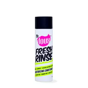 Doux Fresh Rinse Conditioner for Hydrating Haircare with Shea Butter and Vitamins