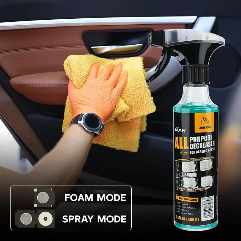 Nuan Heavy Duty Degreaser  Upgraded Multipurpose Foam Cleaner, Easy to Use & High-Efficient, 2-in-1 Cleaning & Maintenance!NUAN heavy duty degreaser