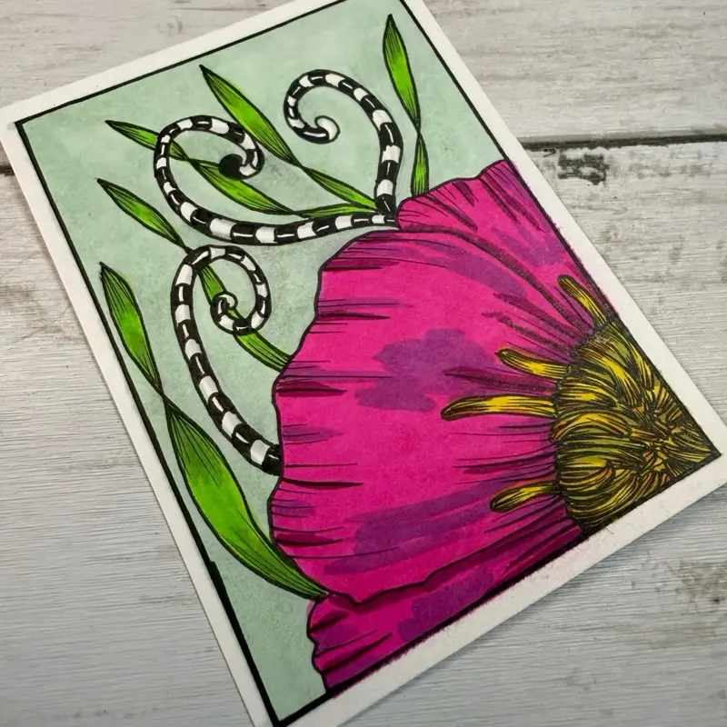 Curtain Call – Original ACEO Art Card