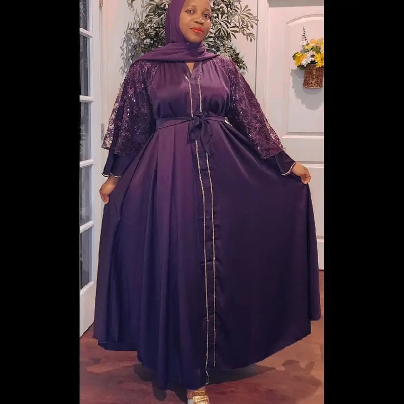 What colour hijab goes well with a purple abaaya - TikTok Shop