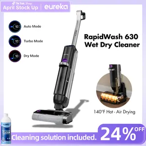 Eureka RapidWash 630 Cordless Wet Dry Cleaner 170° Reclinable Hot Air Drying Self Cleaning Vacuum Mop Combo for Hard Floors Pet Hair Sticky Messes, TiktokShopSpringGlowUp