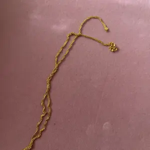 Dainty 24k gold plated chain