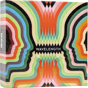 WaveLength Party Game, 1 Box Colorful Abstract Pattern Card Game, Exciting Family Game Night Choice, Fun & Engaging Group Activity, Tabletop Games