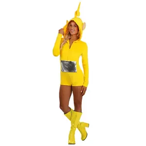 Teletubbies Women's Laa-Laa Romper Costume