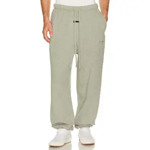 Fear of God ESSENTIALS Signature Classic Sweatpant in Concrete Heather & Dark Concrete Heather