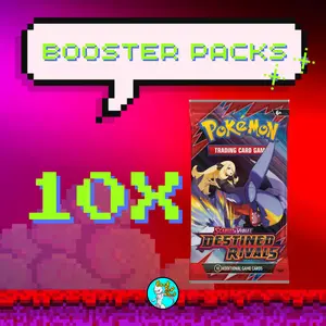 10x Scarlet & Violet - Destined Rivals Booster Packs Pokemon
