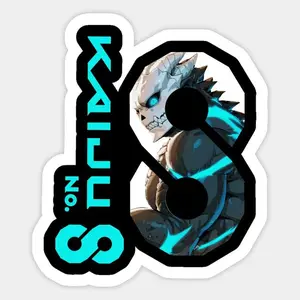 Kaiju No 8 Kafka Design Sticker