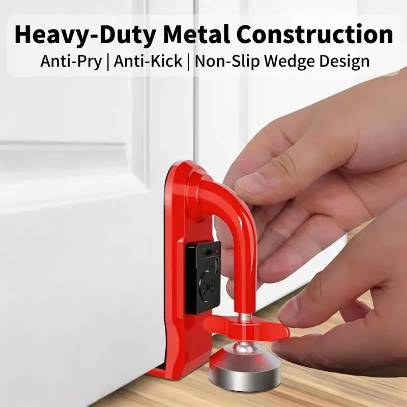 Travel Door Alarm Stopper for Women & Family – 80dB Loud Portable
