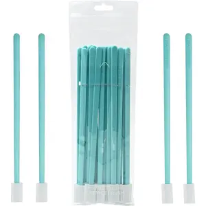 20 count Crevice Cleaning Brush Tool Kit, Disposable Toilet Brush & Seat Cleaner (Blue)