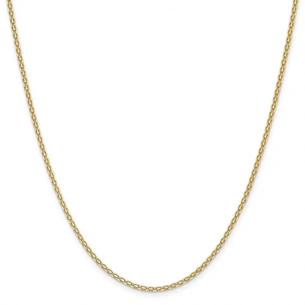 10K Gold Bismark Necklace 1.8MM