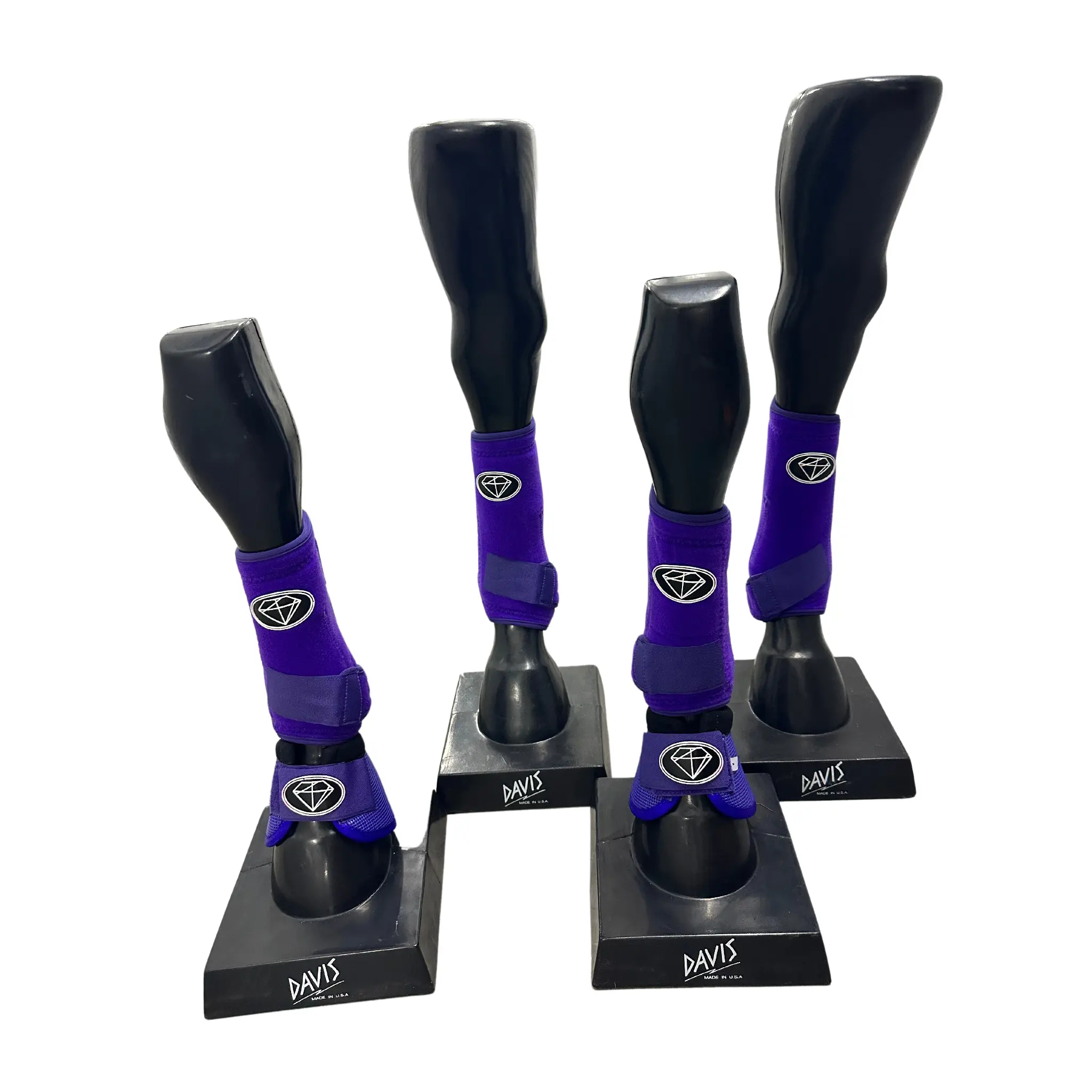 PURPLE - Diamond Sport Boots Set